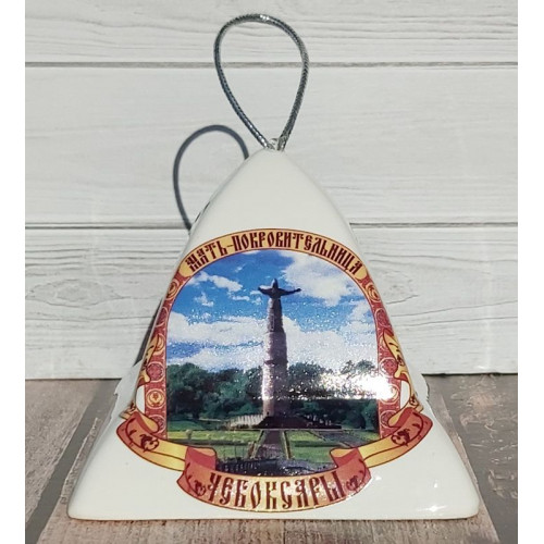 Колокольчик квадратный малый керам.