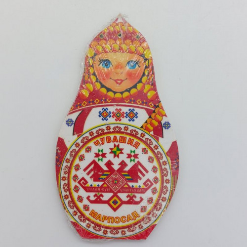 Магнит Матрешка Марпосад