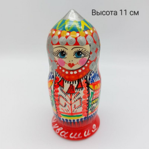 Матрешка чувашская одинарная