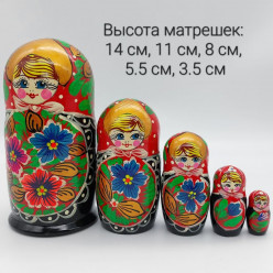 Матрешка из 5ти сред.