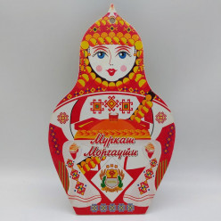 Доска Матрешка Моргауши большая