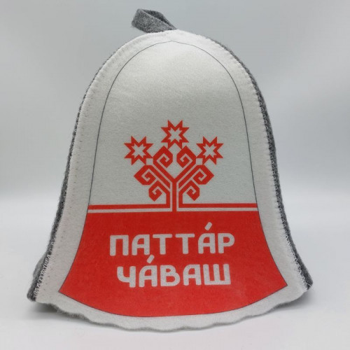 Шапка банная Паттар чаваш (принт)