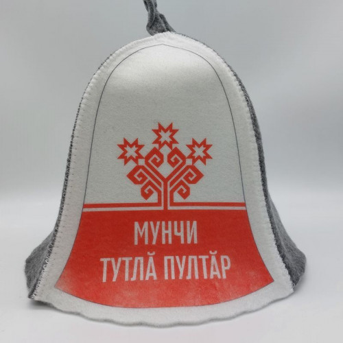 Шапка банная Мунчи (принт)